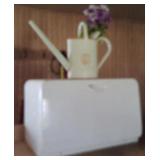 Vtg Metal Bread Box & Watering Can