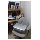 HP Printer, Office Supplies, Rolling Desk Chair+