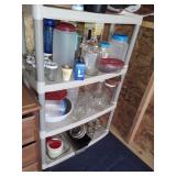 Plastic Shelf- Contents NOT Included