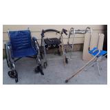 Wheel Chair, Canes, Walkers, Bed Grip+