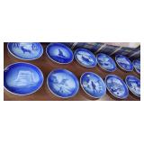 1960- 1971 Royal Copenhager Winter Plates