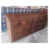 Mid Century Long Chest of Drawers