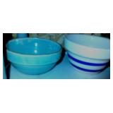 Roseville & McCoy Stoneware Bowls