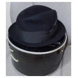 Vtg Towncraft Beaver Hat & Box