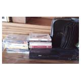 RCA Dvd Player & DVD Movies in Case