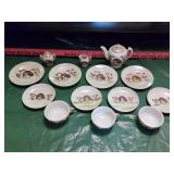 Mini Dog House Tea Set Japan