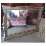 Huge Mirror w/ Ornate Frame