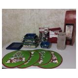 Ovenware, Hurricane Candle, Table Clothes & Mats