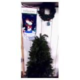 Prelite 4.5 Vancouver Fir Tree & Wreath, Skirt