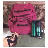 New Travel Cups, Survival Kit, Wheeled Back Pack
