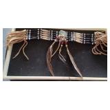 Native American Hairpipe bone bead Choker