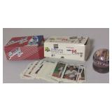 Baseball Card Sets & New Wrigley Field Baseball