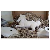 Large Ceramic Carousal Horse