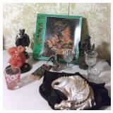 Dragons- Puzzle, Ceramic, Resin, Candle Stix+