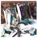 Beautiful Brand New Peacock Ornaments