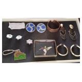 Copper, Hand Painted & Enamalware Jewelry