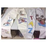 Looney Tune Watch, 2 Pair Hand Painted Jeans