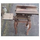 Antique Sears Roebuck Cast Iron Table Saw