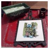 Retro Lebeco Trivet, College Mug & Planter