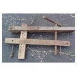 Vintage Wooden Hand Screw Clamp