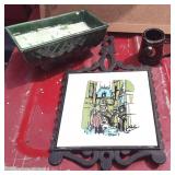 Retro Lebeco Trivet, College Mug & Planter