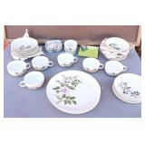 Crooksville Dinner Rose Pattern China+