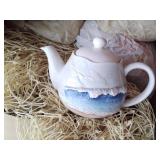 Hand Painted Ocean Tea Pot & Nets