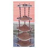 Vtg Corner Shelf