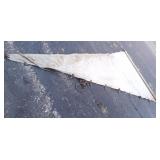 Antique Canvas Sail/ Military Truck Attachment