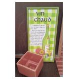1973 Vin Chaud  Art & Haeger Planter