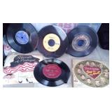Rare Vtg 45 Records & Set