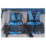 2 Water Sport Float Vests -XL
