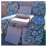 Lawn Chair Cushions & Storage Box