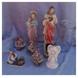 Vtg Holy Family Figures, Hummel? Bell+