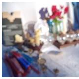 Candles, Fan, Vases, Art & Decor