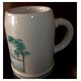 Vtg West Germany Mackinac Bridge Mug