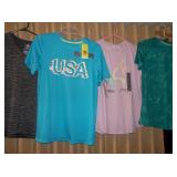 Kids Silky T-Shirts Size 14-16