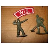 2 Toy Soldiers & WIS. Patch