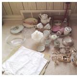 China, Milk Glass, Glass Bowl, Decor