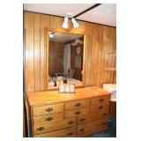 10 Drawer Dresser with Mirror