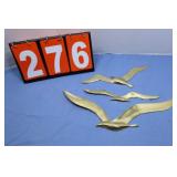 Brass Bird Decor