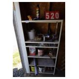 Metal Shelf + Odds & Ends