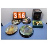 Gone With The Wind Statue & Decor Plates