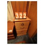 Wood Filing Cabinet
