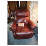 Power Leather Recliner