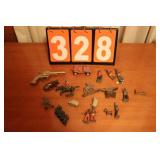 Vintage Cast Child toys