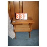 Small 2 shelf night stand