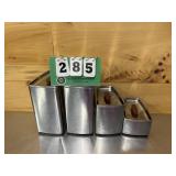 MCM Stainless Steel Canister Set