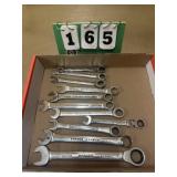 Assorted Open & Closed Wrenchs