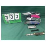 Used Pocket Knife Lot